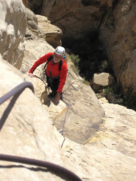 Chris topping out on P2