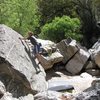 Fun slabs in the creekbed.