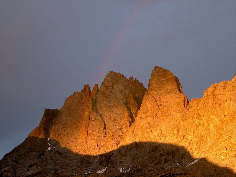 Mt. Bonneville sunset.