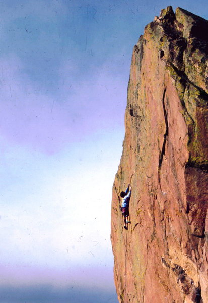 Bob Horan on French Fry, Potato Chip, Eldorado Canyon.