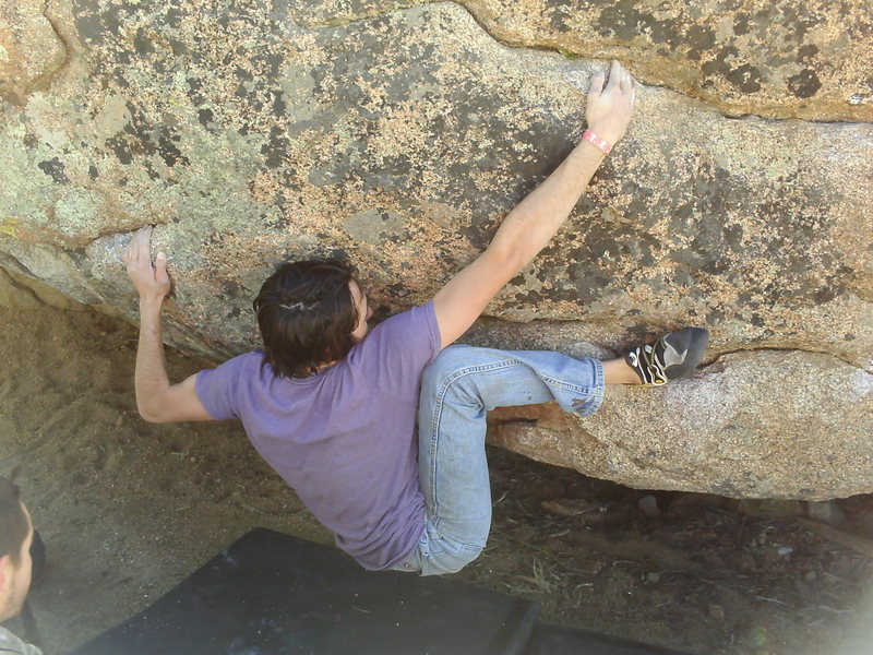 Sweet downward tension move. match hand to  heal.