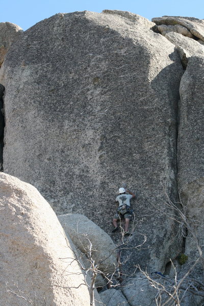 Grapevine Canyon<br>
Nathan getting started on Wook'n pa Nub