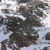 Columbine Falls on the right, taken 10/17/09.