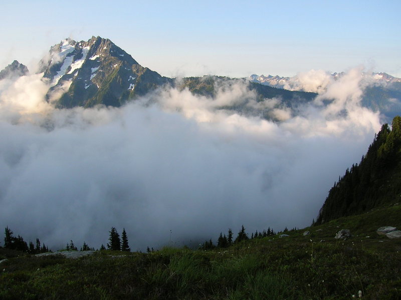 Johannesburg from across the valley.  North Cascades