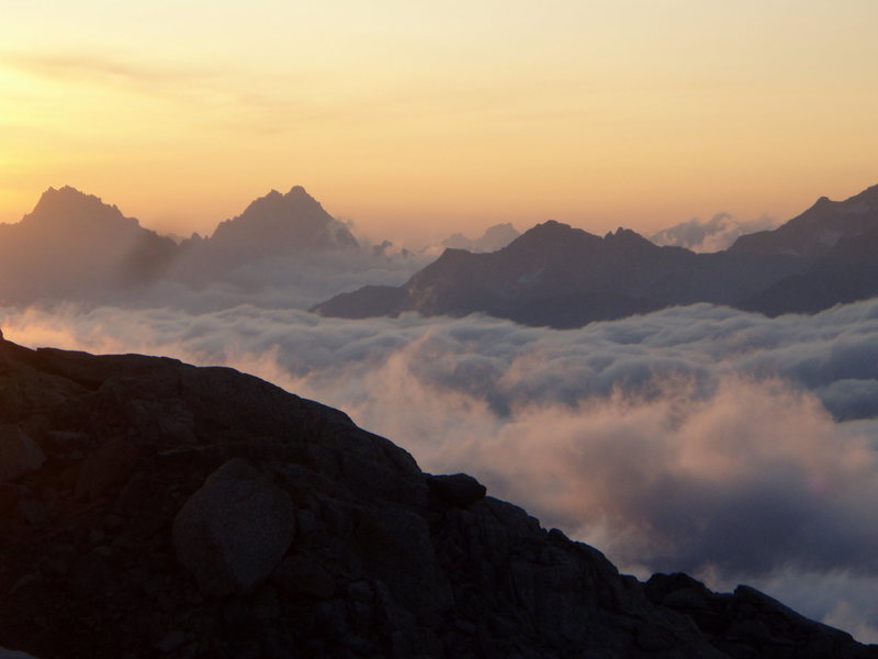 Sunrise Eldorado Peak North Cascades NP