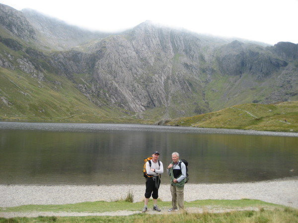 Idwal Slabs . Andy Ross Gene Vallee USA