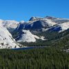 Tenaya Lake from further up the road, September 2009.  Simply amazing.  