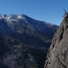 View from route up Icicle Canyon