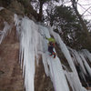 Starting up one of the moderate lines at Lower Meadow Run.  Ohiopyle State Park, PA