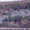 North Shore talus field taken from the West Bluff.