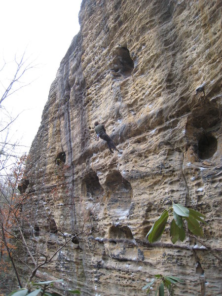 A famous MPer from Boulder levitates near the Solar Collector.