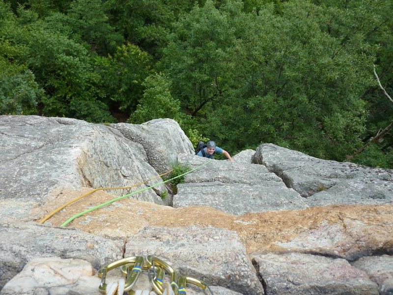 Assorted June climbing at the Shawangunks, NY.