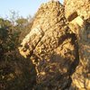 A cool formation.  I see the Where the Wild Things Are head, but also see a Knight Chess Piece!  This is just left of Cayucos.