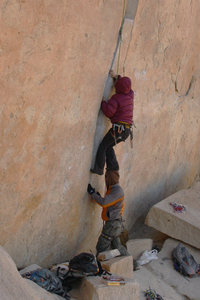 The proper way to get past that little nuisance at the bottom.