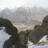 a Cody south fork view from the third pitch of Mean Green with the Main Vain in the background