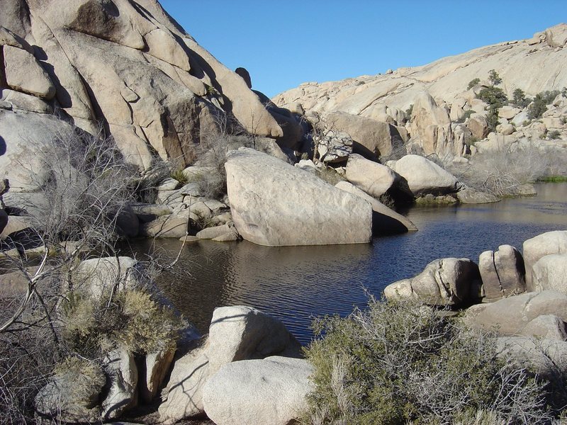 Another shot of Barker Dam, I think early 2004.