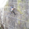 Ian just after joining Climb With A View.