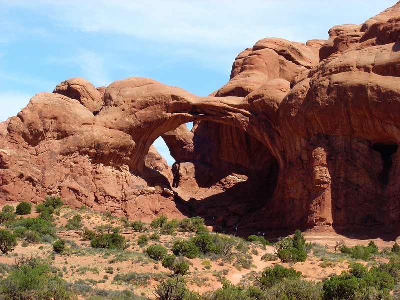 I think this is "Double Arch", Arches NP.