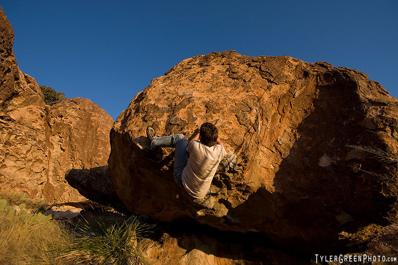 Nobody here gets out alive, Hueco Tanks.