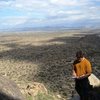 View from the base of One for the Road on the Sven Slab.