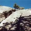 My first lead ever, After Six in Yosemite. This was fall 2000, and I was 14.