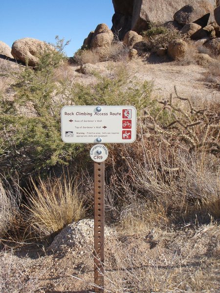 Trail Signage will look like this. 