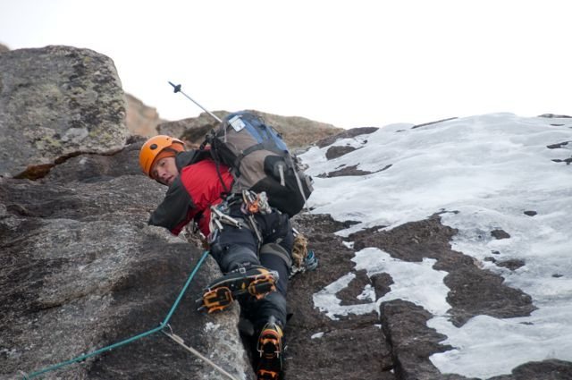 Pitch 2 mixed crux on Concrete Shoes Won't Help Ya In Da River.