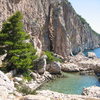 Cliffbase on the island of Hvar.