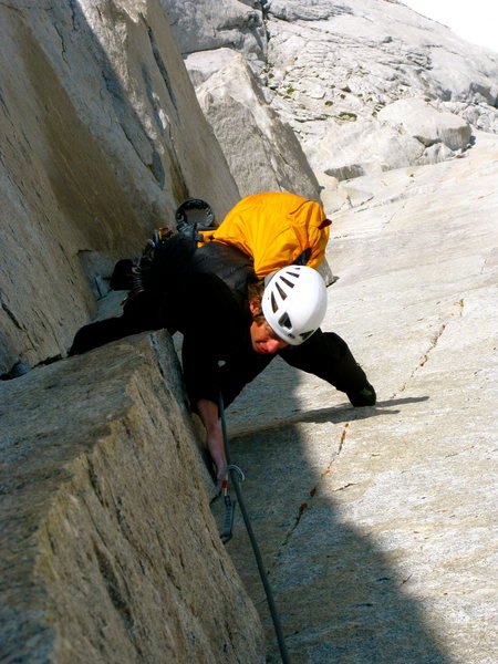 Up high on the awesome corner, pitch 4.