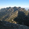 The NW end of the Park from the summit of Gorro Frigi.