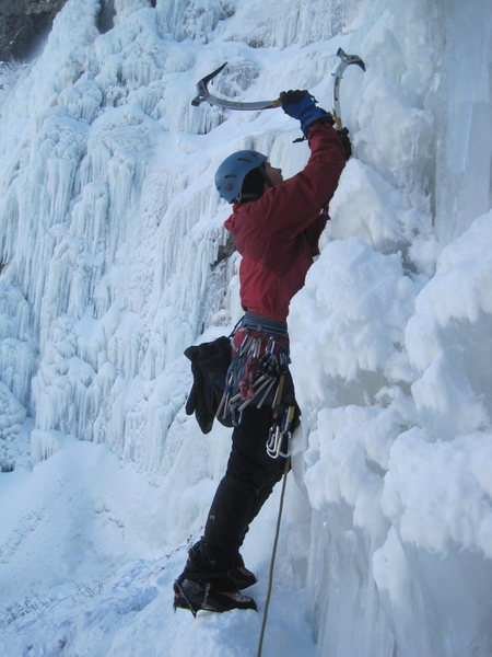 John Ross starting out on White Nightmare.