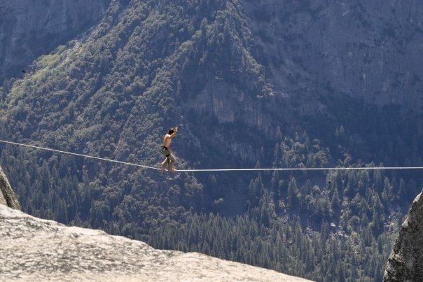 Onsight slack line setup...No send :(