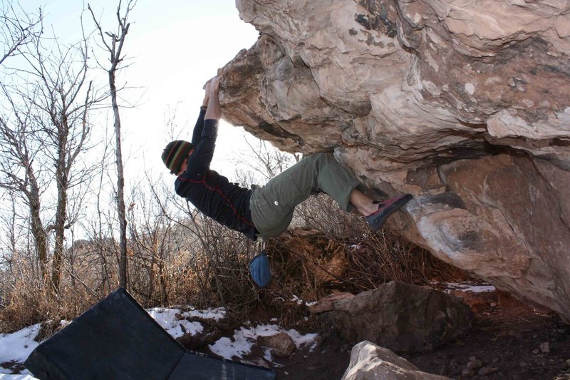 Traverse Boulder.