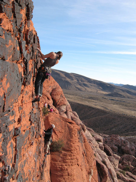 Climbers on Panty Wall