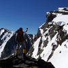 Checking out a cornice on Taylor, RMNP. 2005