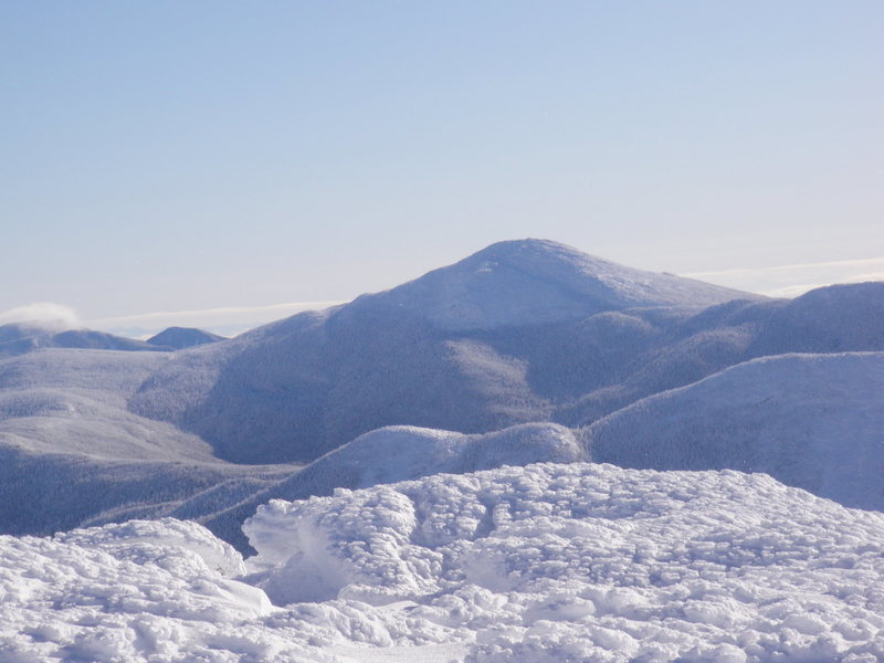 Mt. Marcy (NY State High point 5344 ft) from summit of Mt Algonquin (second highest point 5114 ft)