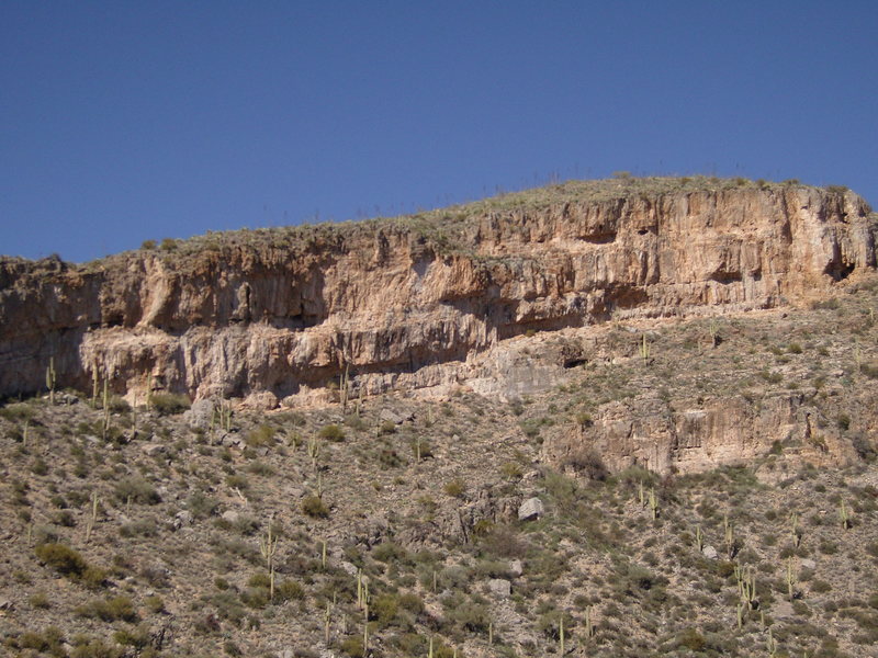 Tufa City and Marley Wall.  Marley Wall is the right half.