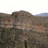 North Buttress is on the left side. The rest is the Rough Rider wall.