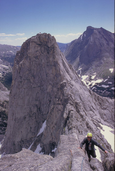 Wolf's Head traverse.<br>
an amazing mountain with a perfect route