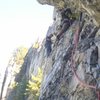 Seneca Rocks, Plesent Overhangs 5.7