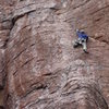 Arjun on an early ascent of Tornado in Peril