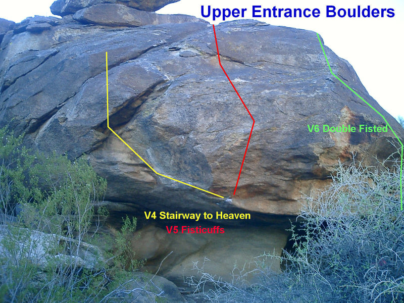 Upper Entrance Boulders