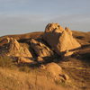 This is the rock at Texas Canyon. We had to walk around for a bit because we had no beta on where the routes were and found most mainly on accident. Fun place even though my Gumby hands were chewed up by the sandpaper texture of the rock.