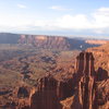 View from the top of the Titan, Fisher towers