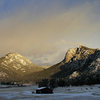 October snow at Lumpy Ridge.<br>
Photo by Blitzo.