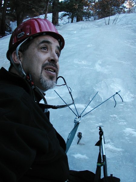 V-Thread anchors at Silver Cascade Falls