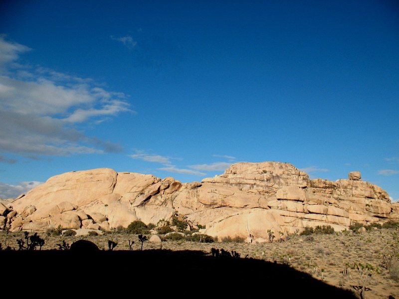 Little Hunk - SW Face, Joshua Tree NP