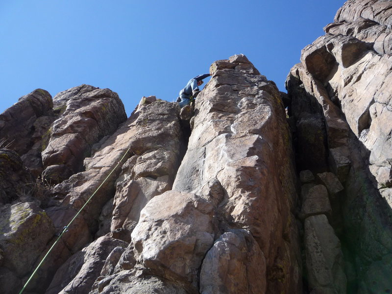 Topping out.