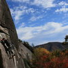 perfect fall climbing day