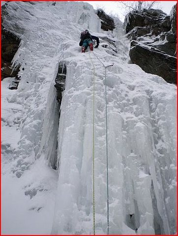 Me climbing Gully #1